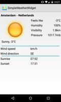 Simple Weather Widget