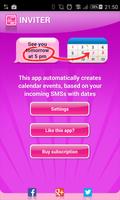 Inviter (SMS to Calendar)