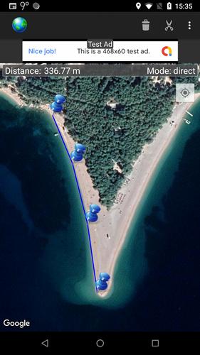 Map Distance Meter