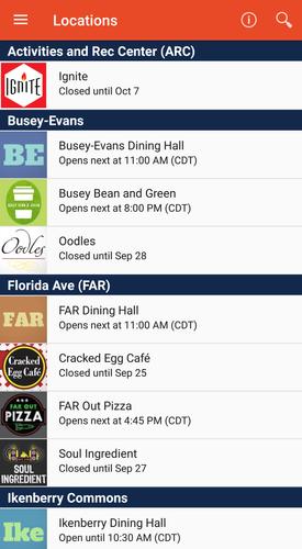 UI Dining