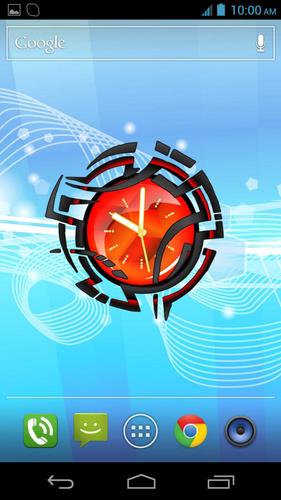 Futuristic Clock