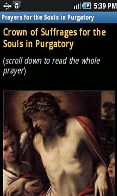 Prayers for Souls in Purgatory
