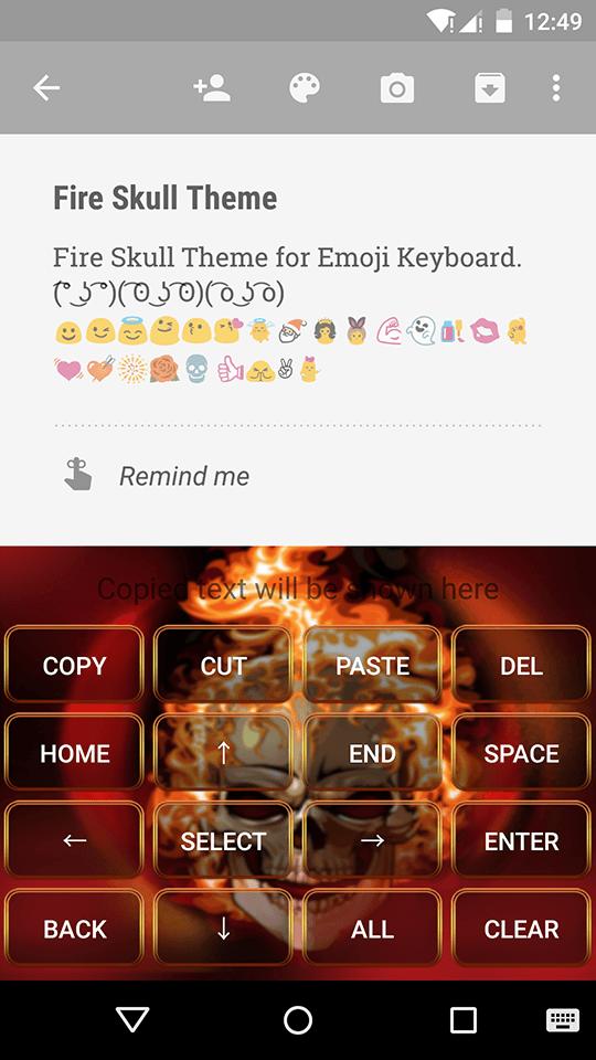 Fire Skull