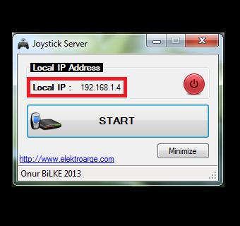 Wifi PC Joystick