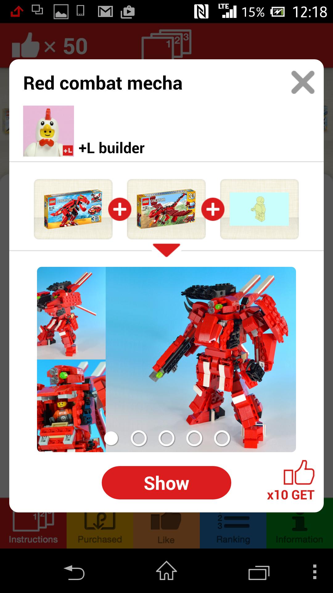 PlusL( Remake Instructions for LEGO )