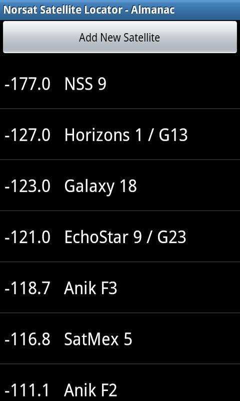 Satellite Locator