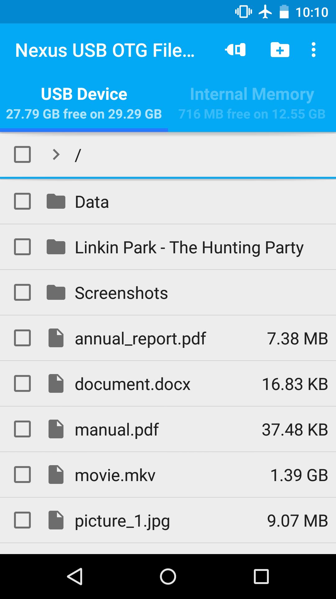 USB OTG File Manager Trial