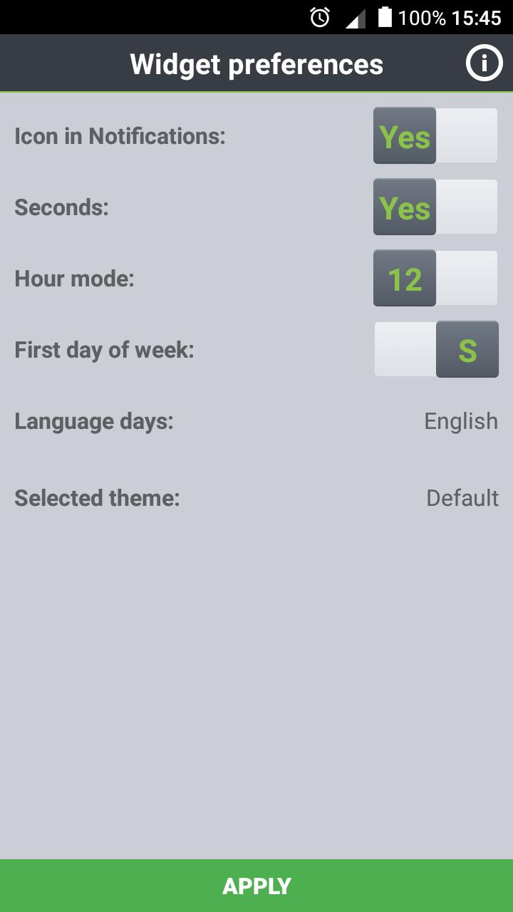 Clear Clock