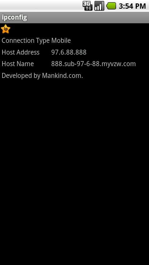 ipconfig