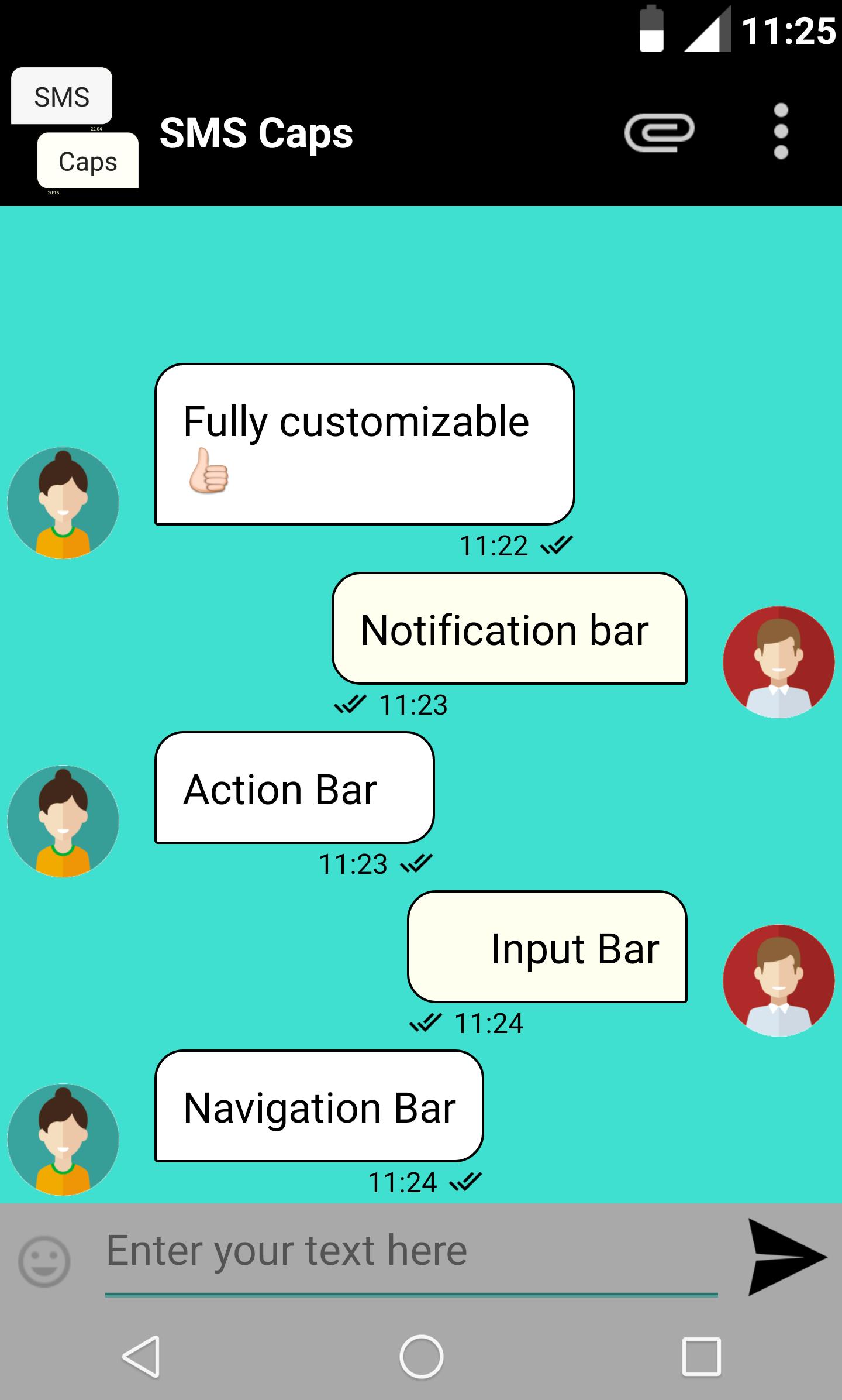 SMS Caps