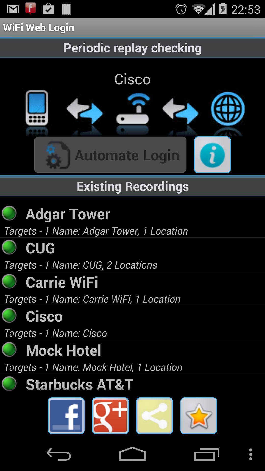 WiFi Web Login