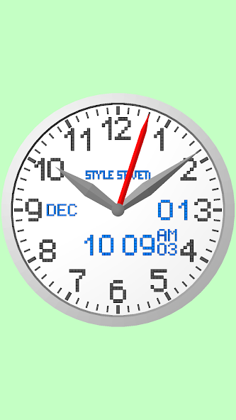 3D Analog Clock-7