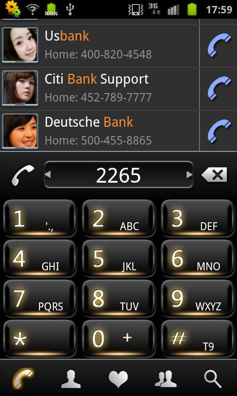RocketDial Vita Minka Theme
