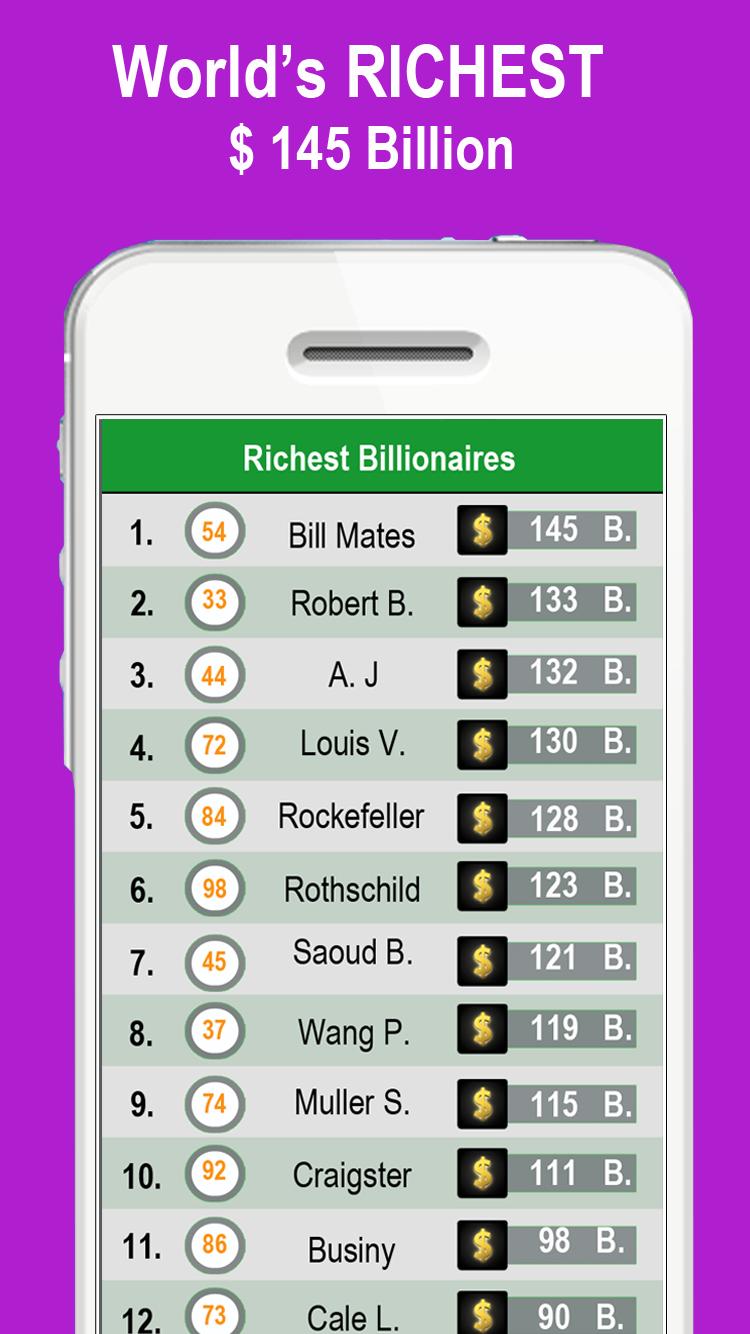 Rising Billionaire - Money $