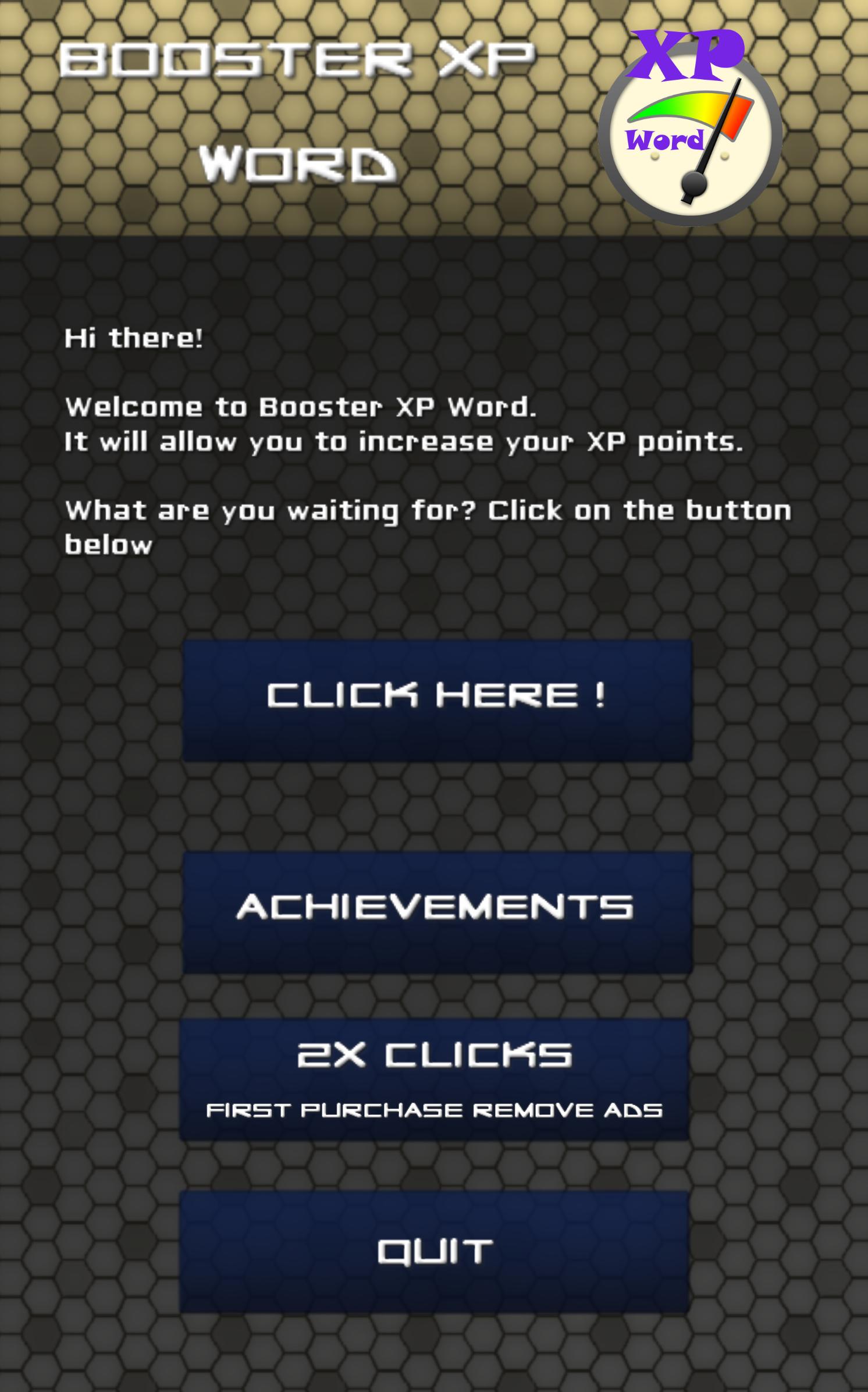Booster XP Word