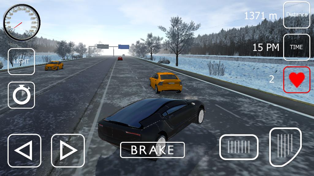 Snow Traffic Racing