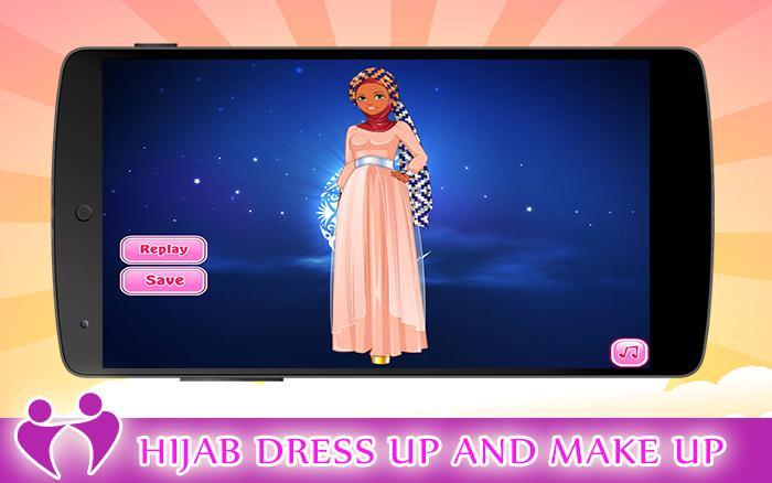 Hijab Dress Up and make Up