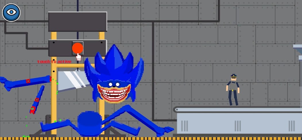 Blue Monster Playground