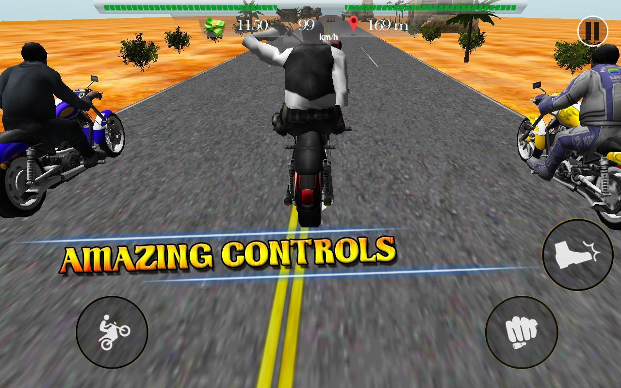 Motorcycle ride thriller 3D