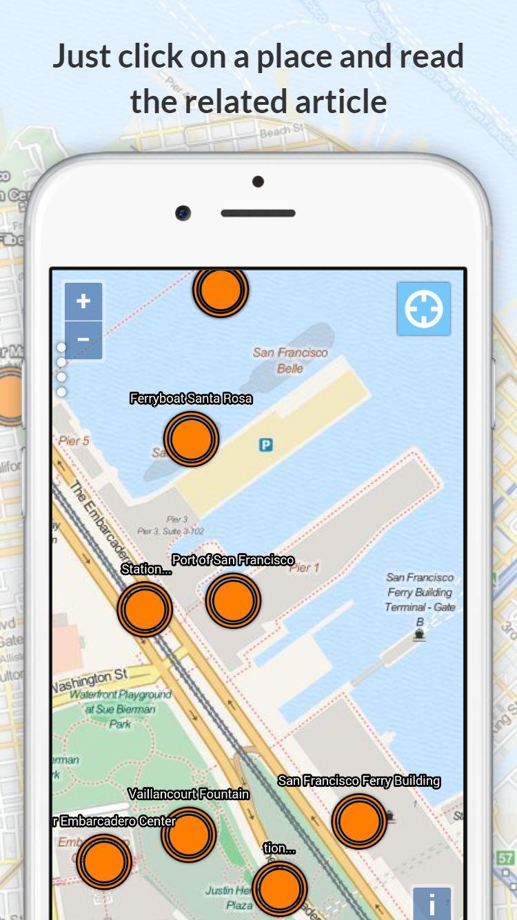 Wiki map: get articles around