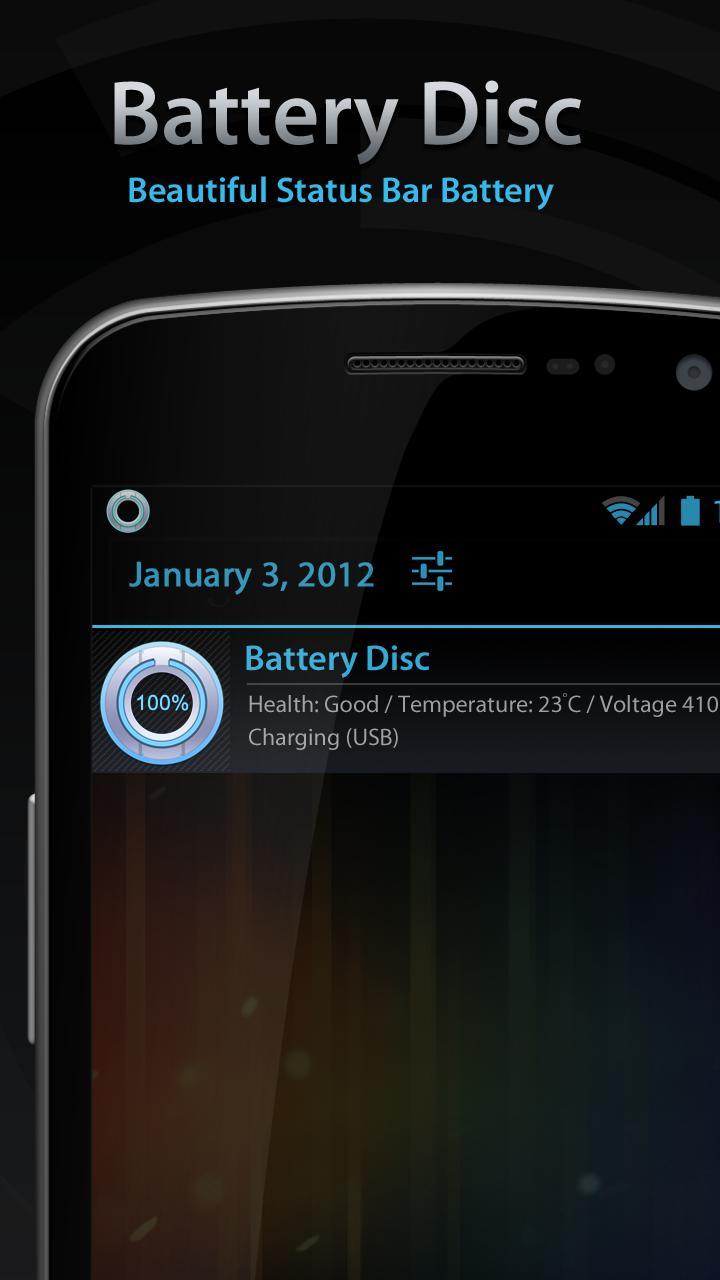 Beautiful Battery Disc White
