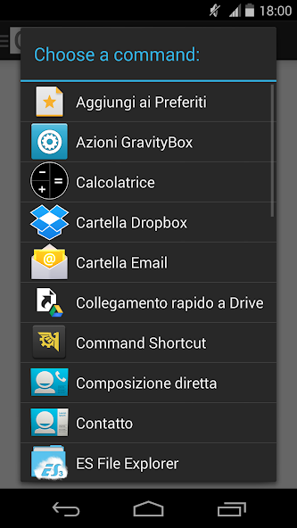 Commands Launcher