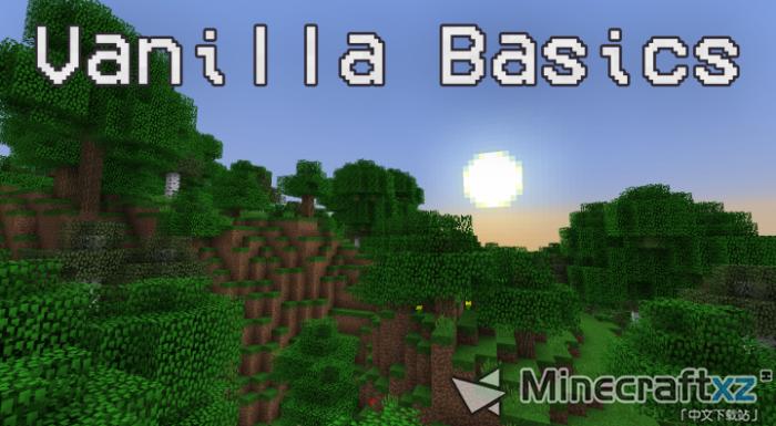 原版基礎資源包Vanilla Basics Resource Pack