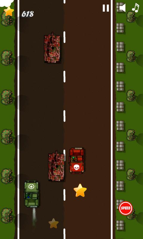Army cars