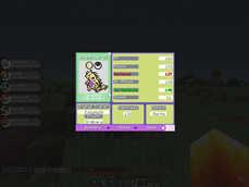 Pokémon GUI Interface-Emerald Version Pixelmon Guis Emerald Inspirado