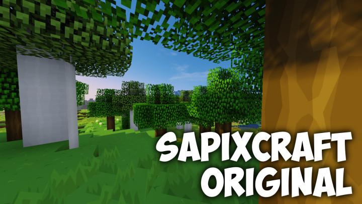 我的世界像原世界材质包SapixCraft