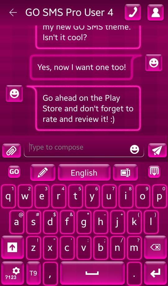 Hot Pink Keyboard