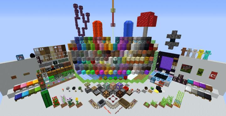 Minecraft 1.13.x Pack de matériaux mondiaux d'origine