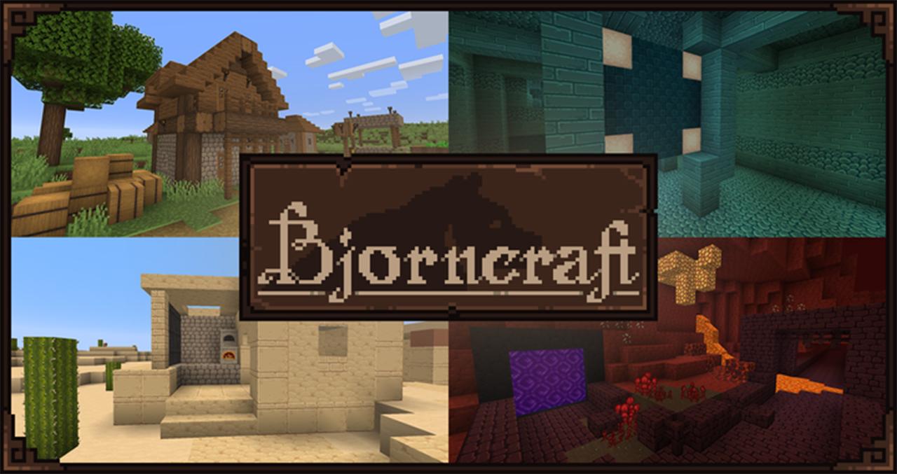 Bjorncraft | Minecraft 1.15.2/1.14.4 리소스 팩
