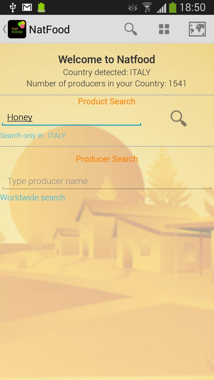 Organic Food Finder