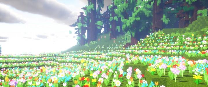 Paquete de recursos de Minecraft Vibancy Veasons