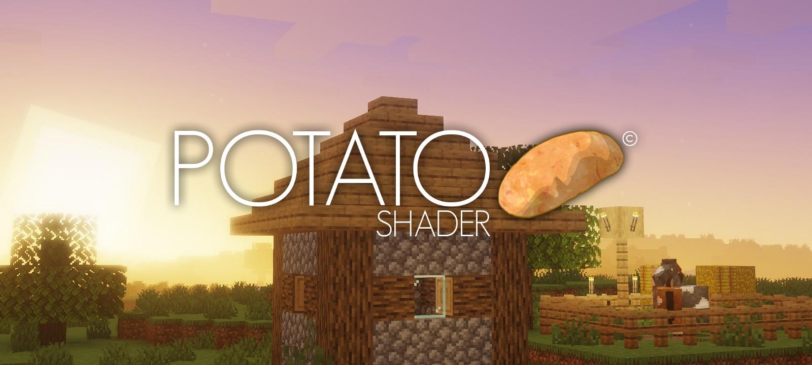 土豆材质包（Potato Shader）Minecraft1.20.1