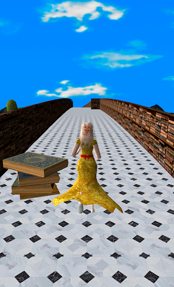 Princess runner. Endless bridg