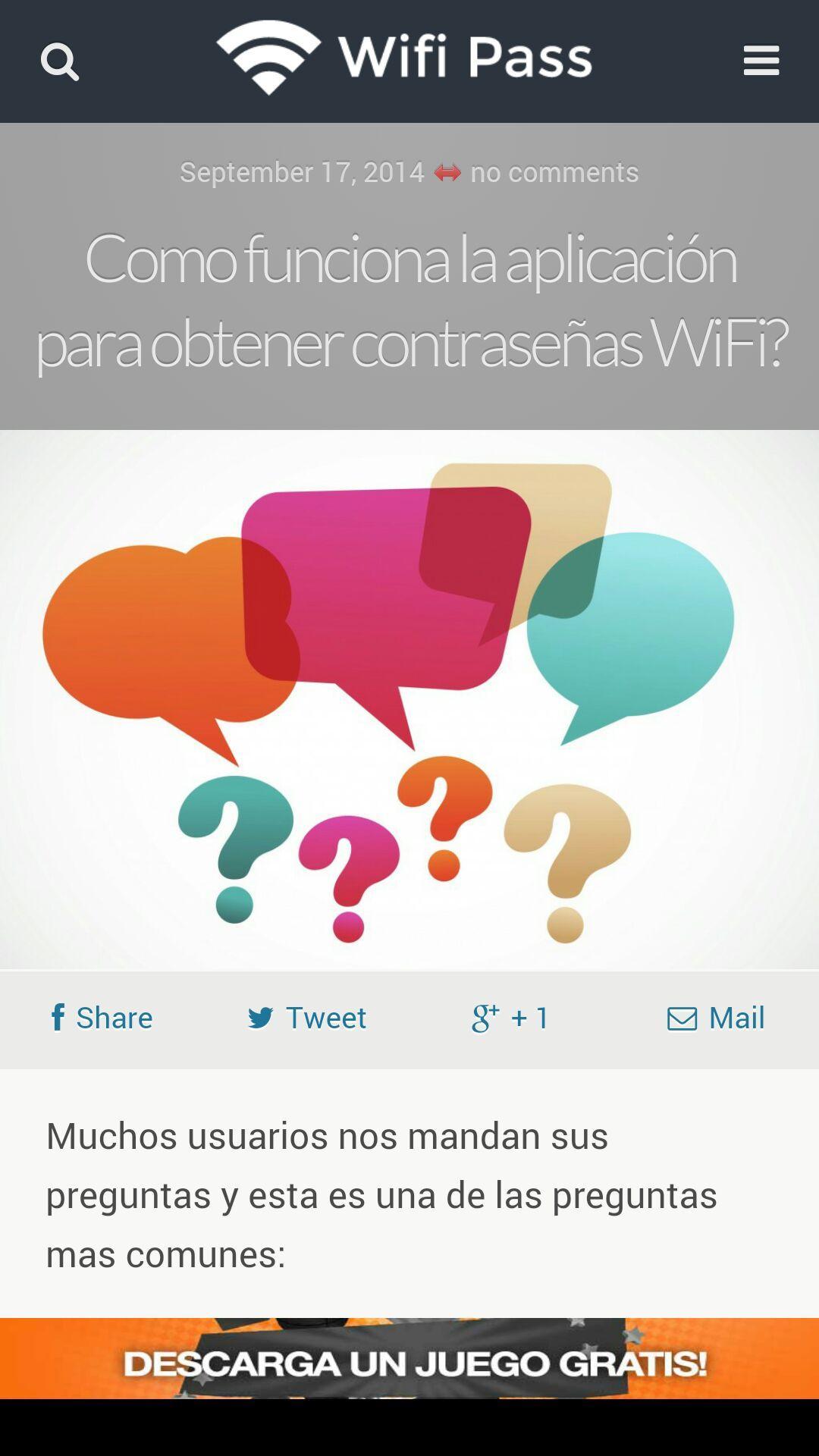 WiFi Gratis 2014