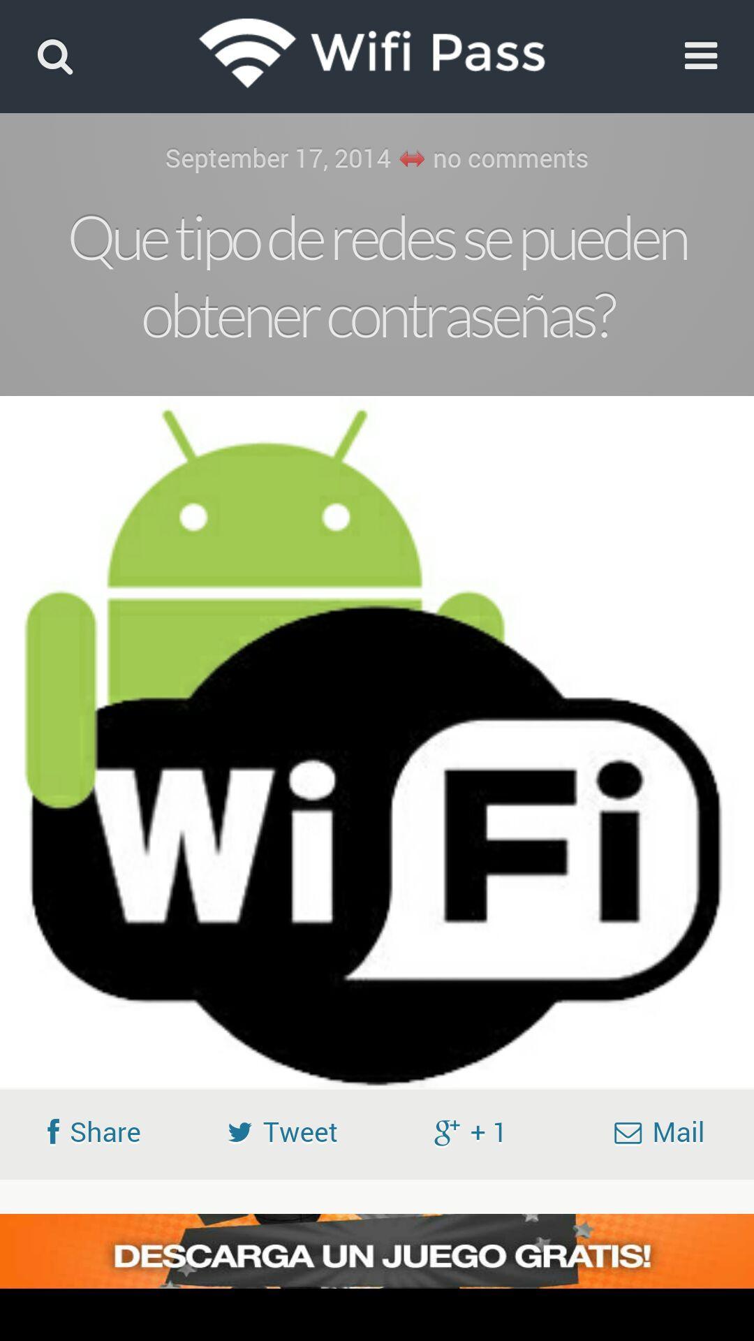 WiFi Gratis 2014