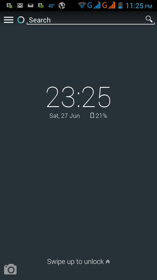 Home Lock Screen