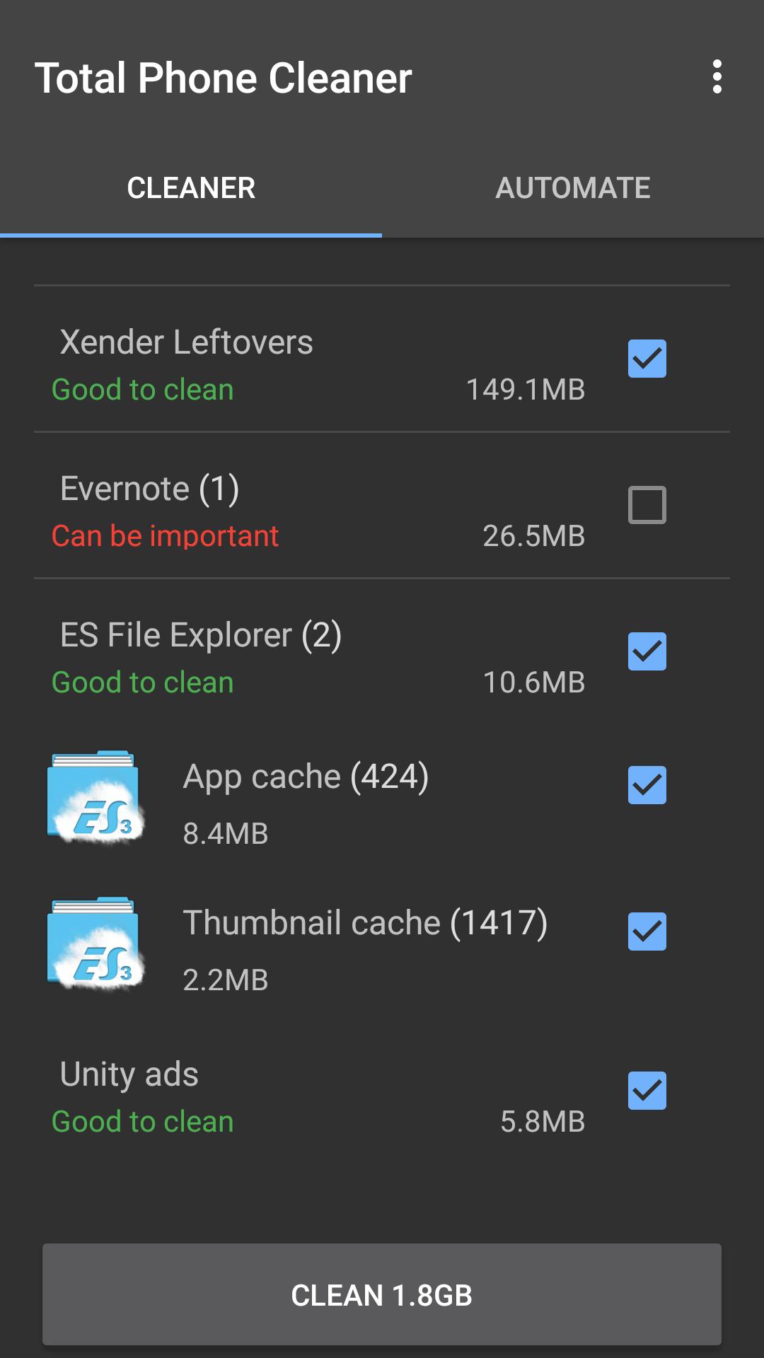 Total Phone Cleaner Free