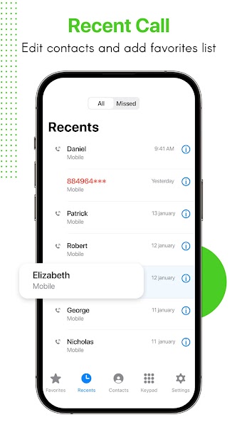 iCaller: iOS Dialer Phone Call