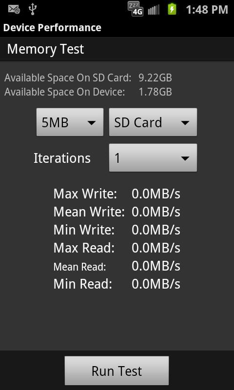 Device Performance