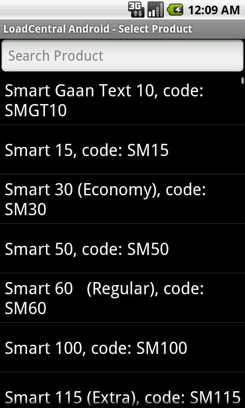 LoadCentral Android