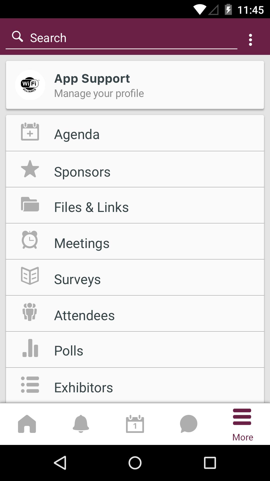 Wi-Fi Events
