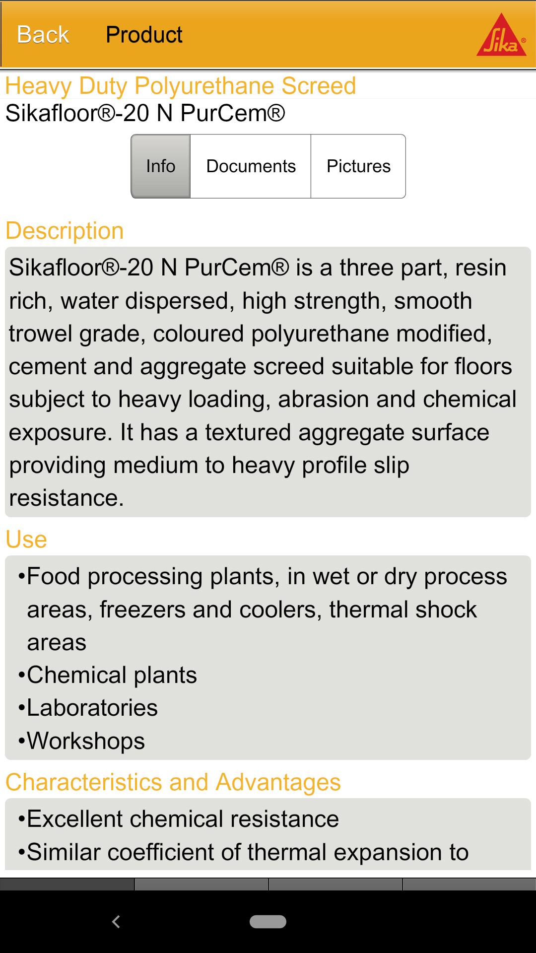 Sika Product Finder