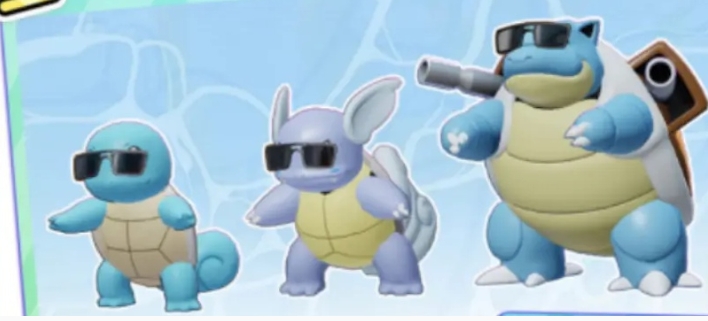Que roupas os Pokémon se reúnem para enviar?