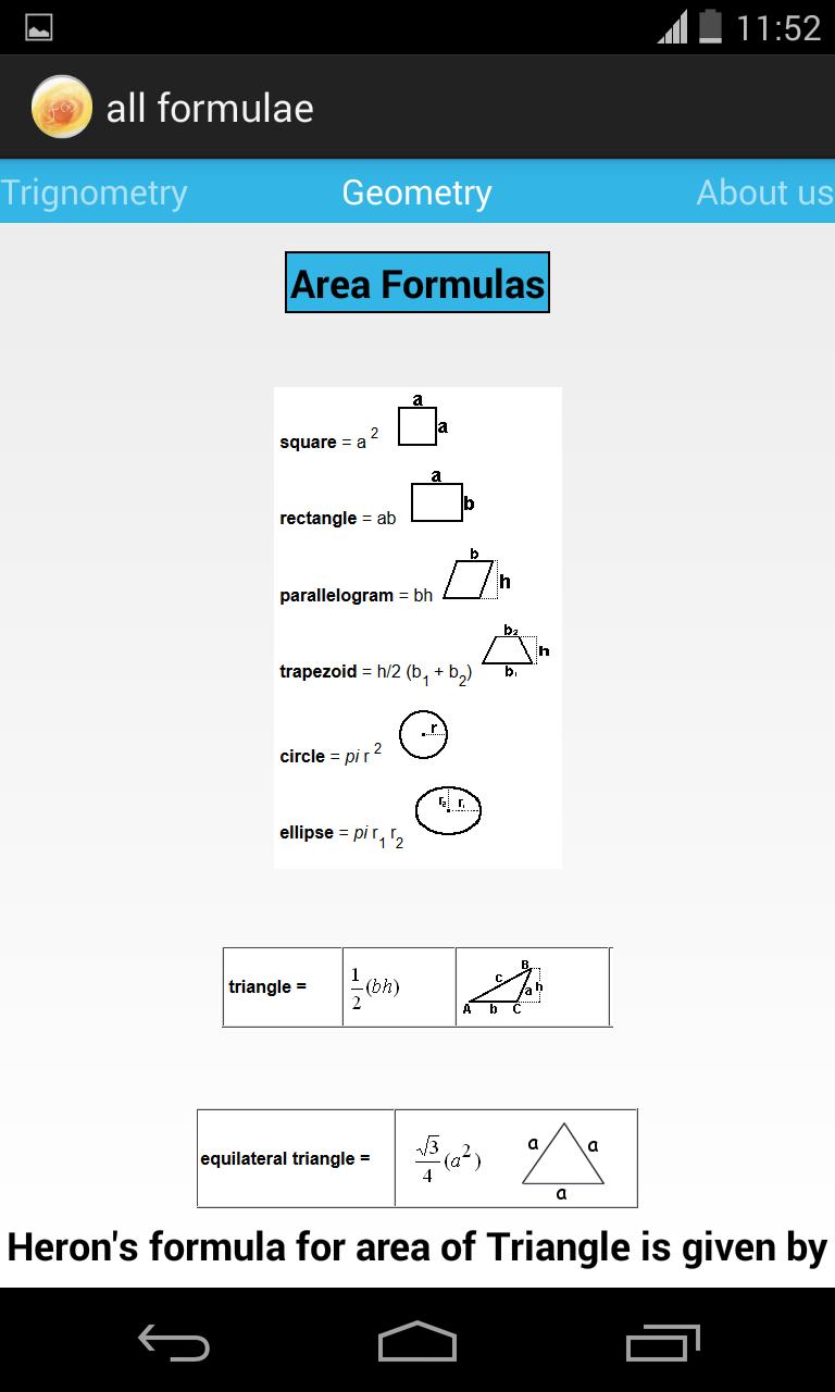 all formulae