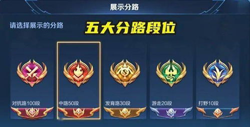 王者榮耀排位怎麼改分路