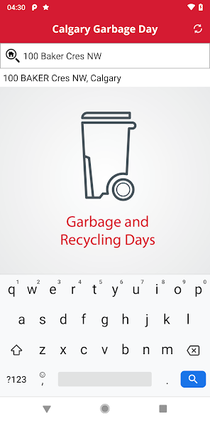 Calgary Garbage Day